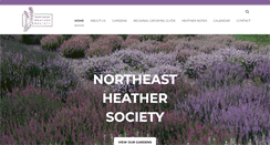 Desktop Screenshot of northeastheathersociety.org